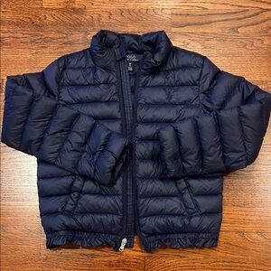 Girls Polo Ralph Lauren Jacket Size S / 7 Navy Blue